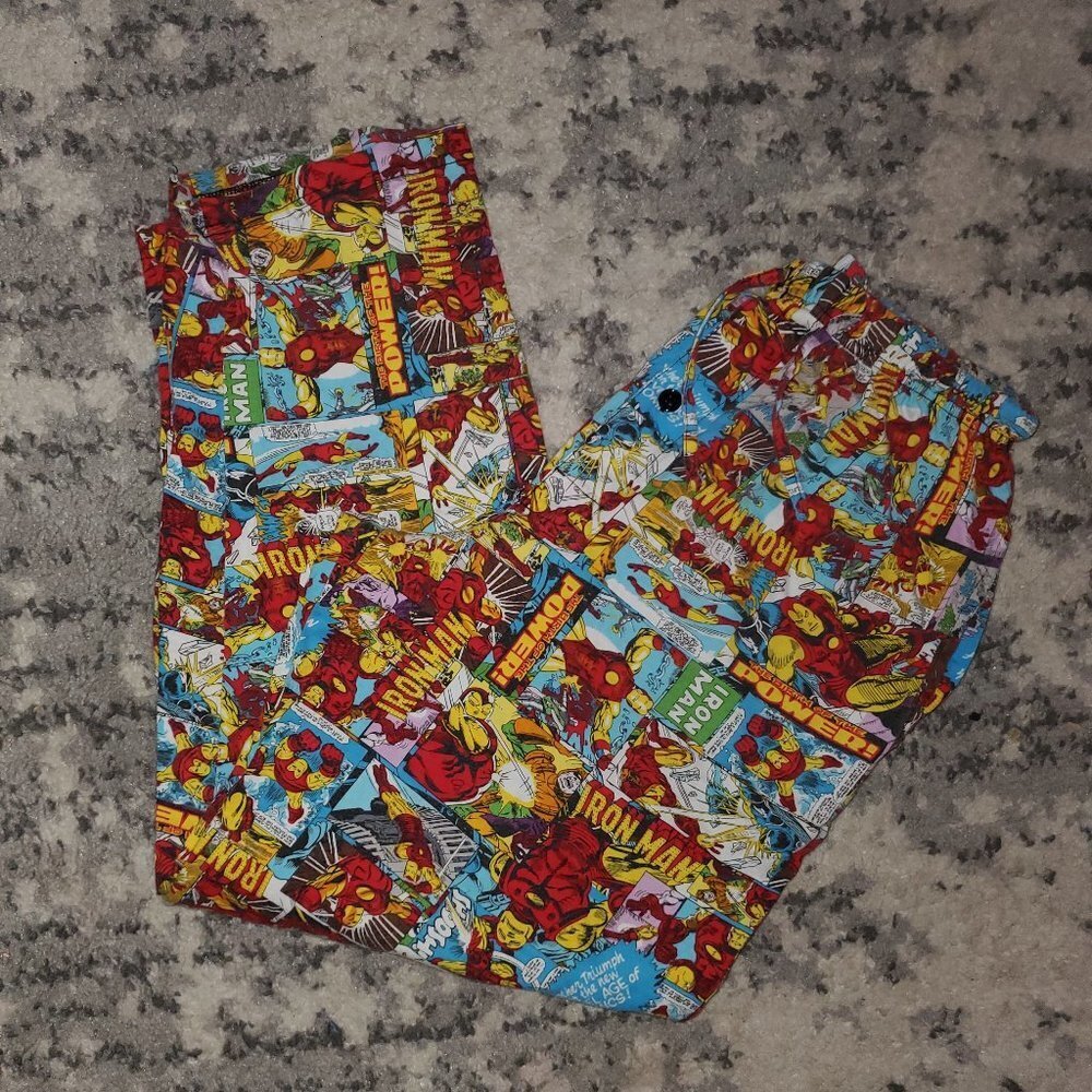 Marvel Comics Cotton Sleepwear Pajama Pants Size S